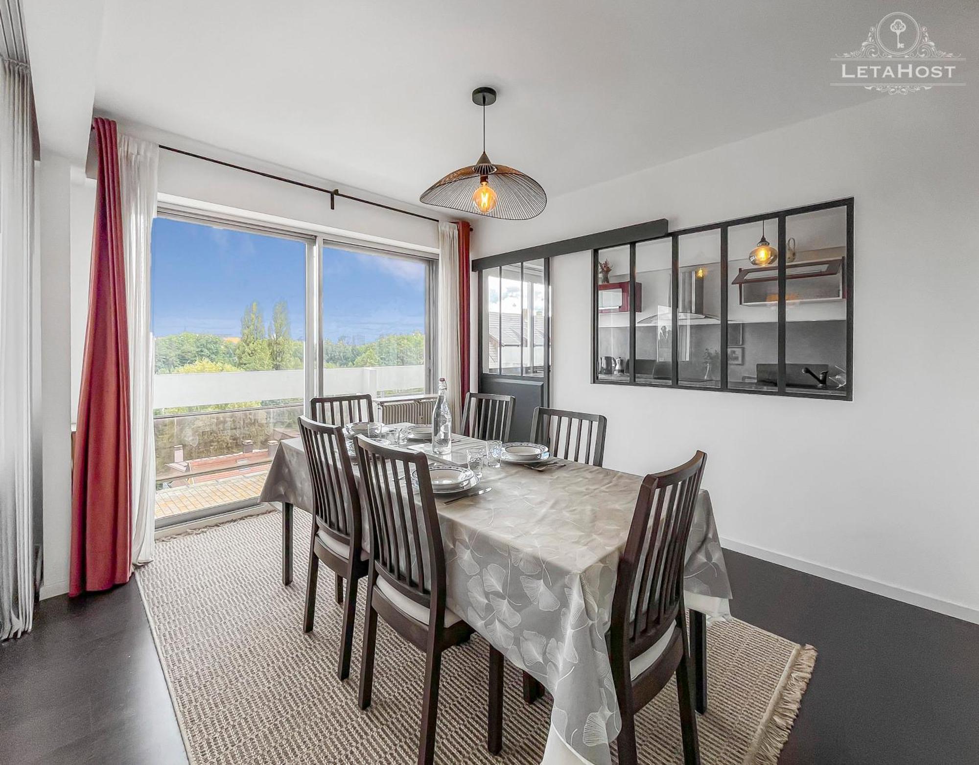 Apartment Vue Degagee, Cuisine Moderne Et Wifi Strasbourg
